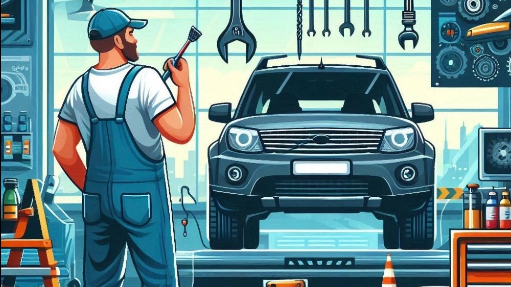 خدمات مکانیکی و باطری سازی و تعمیرگاه رضایی در ملایر