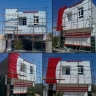فلز کاران، اجرای نما لوور کرتین وال و سرامیک خشک در تهران