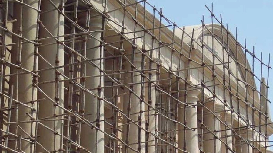 داربست فلزی زینلی در زاهدان