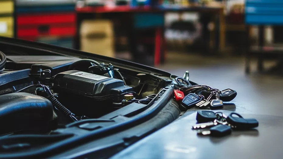تعویض سوییچ استارت و ساخت کلید یدک