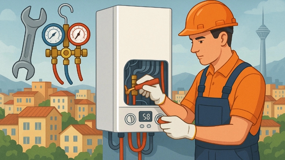 تعمیرات انواع پکیج در شرق تهران