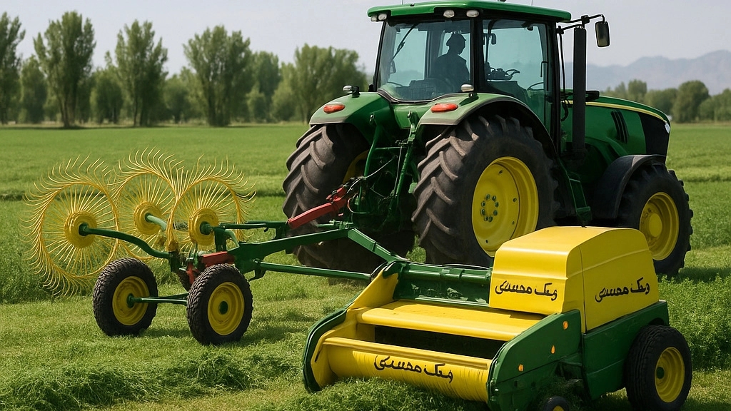 مزایای استفاده از یونجه جمع کن بیگ محمدی برای کشاورزان