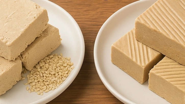 مقایسه حلوا ارده خانگی و صنعتی