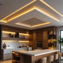 دکوراسیون داخلی سوخت سرایی، اجرای کابینت و کناف در پاکدشت