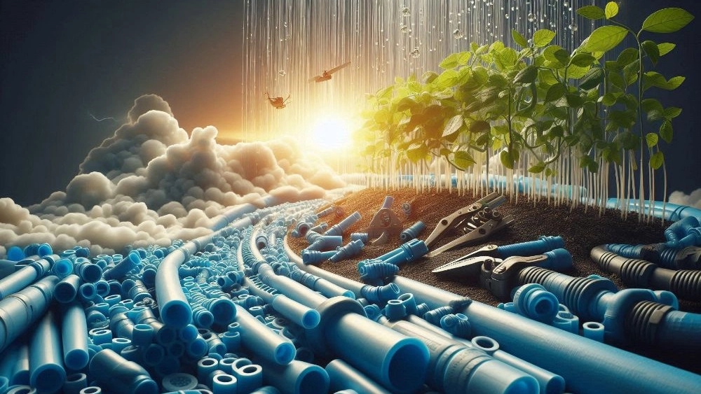 راهنمای انتخاب سیستم آبیاری مناسب: معرفی محصولات متنوع آذین پلاست