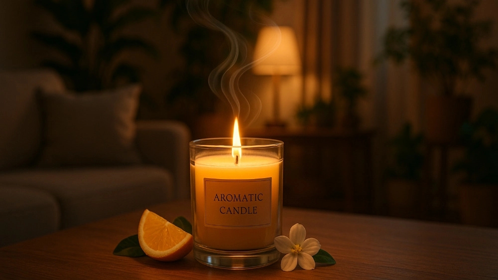 طراحی شمع سفارشی در گالری آتی