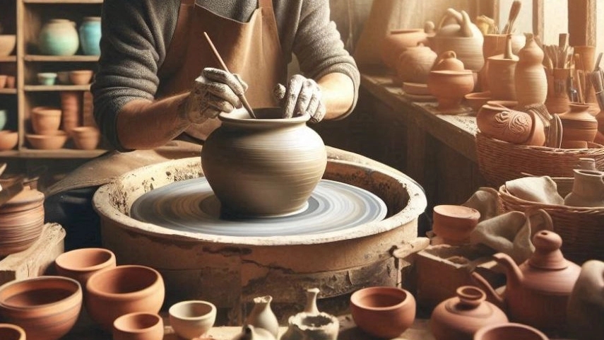 مزایای یادگیری سفالگری در رشت؛ تجربه متفاوت در آموزشگاه فاخر