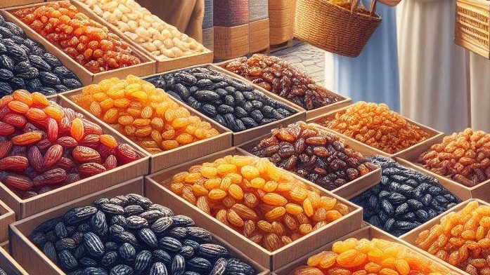 کشورهای اصلی وارد کننده انواع کشمش