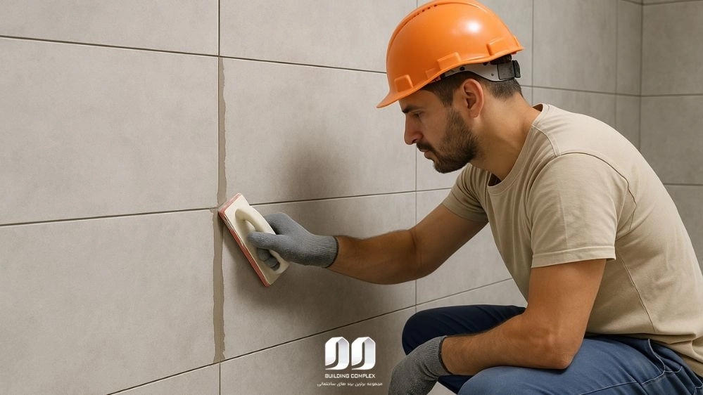 درزگیری و بندکشی سرامیک های نصب شده برای بالابردن استحکام و دوام سرامیک های پرسلانی