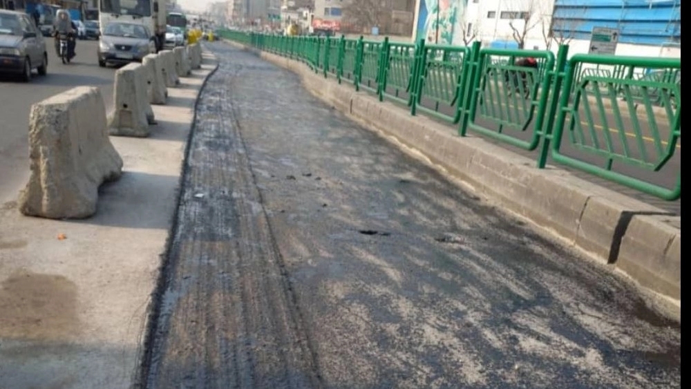 قیرپاشی قبل اسفالت