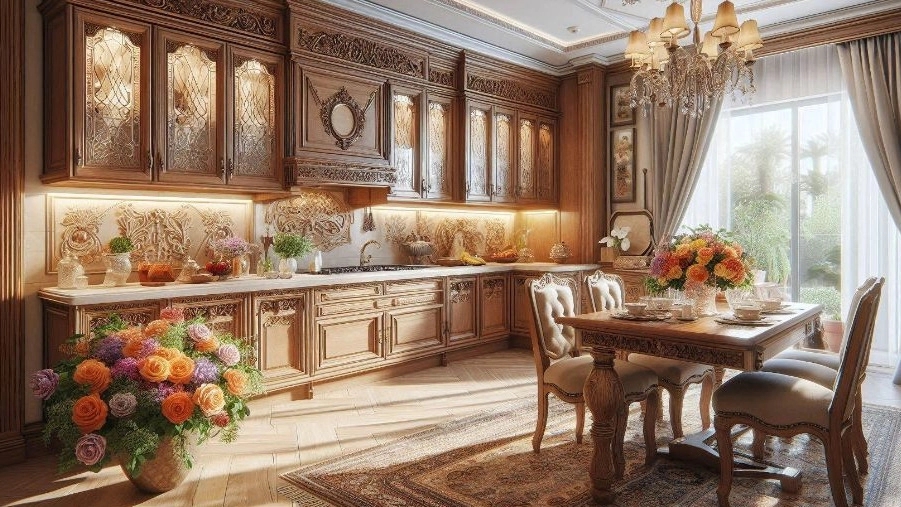 کابینت آشپزخانه مدرن و کلاسیک در کرمانشاه: انتخابی هوشمندانه با دکوراسیون آذرخش