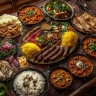 رستوران یاقوت، سرو و تهیه و بیرون بر غذاهای ایرانی در قم