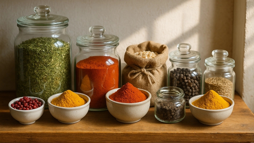 نکات مهم برای نگهداری صحیح ادویه‌جات در منزل