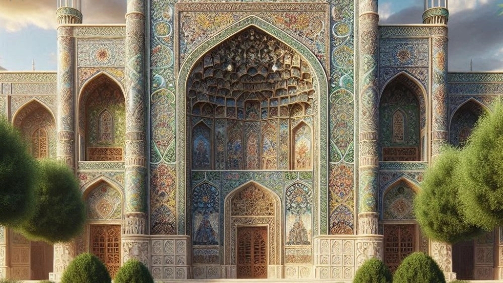 سنگ کاری نمای کلاسیک مرادی، طراحی و اجرای نمای ساختمان در میناب