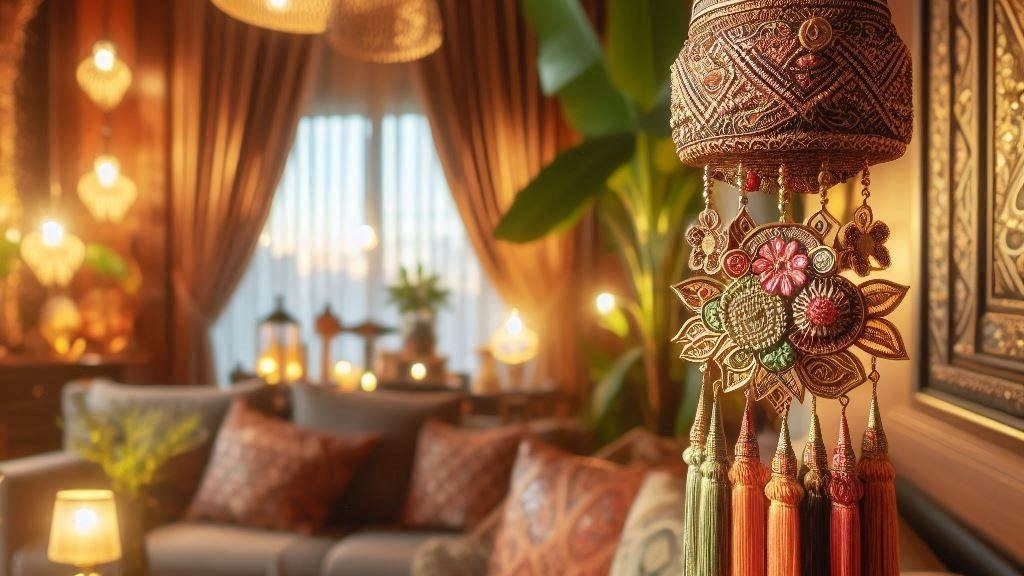 صنایع دستی اصیل بختیاری در اصفهان؛ آموزش حرفه‌ای آویز منگوله و مکرومه‌بافی