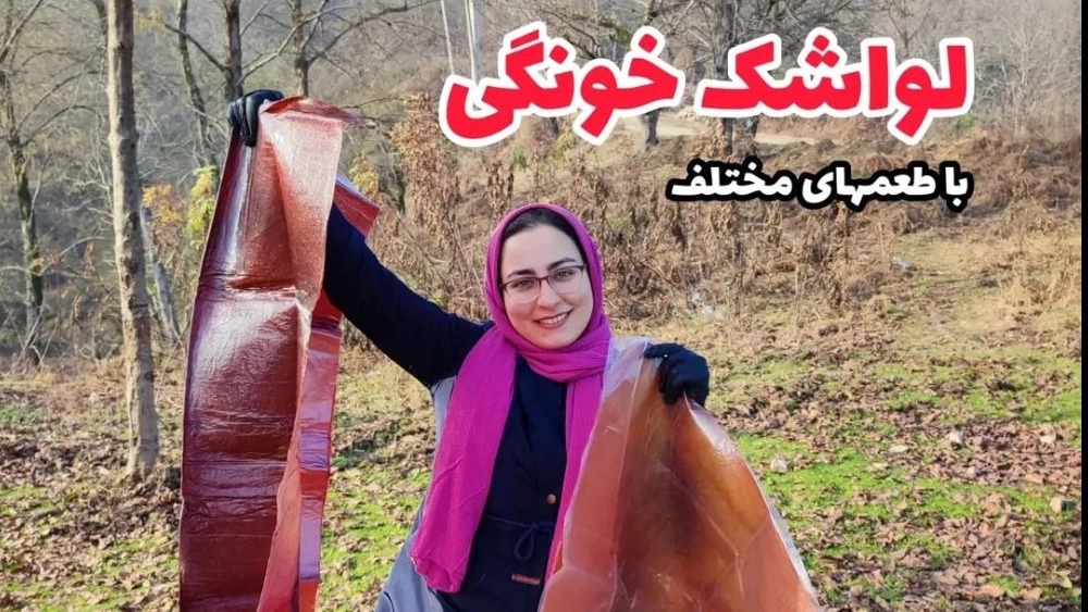 فروش لواشک خانگی در رامسر و مازندران با طعم‌های مختلف