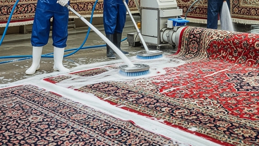 نکات مهم قبل از سپردن فرش و مبل به قالیشویی مشهدالرضا در آستارا