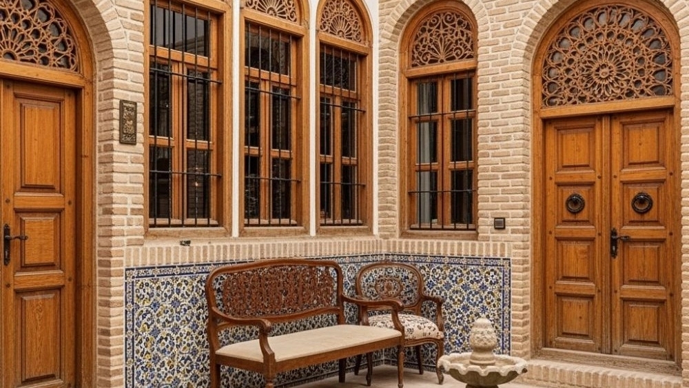 بازسازی خانه‌های قدیمی با سبک سنتی در آباده فارس
