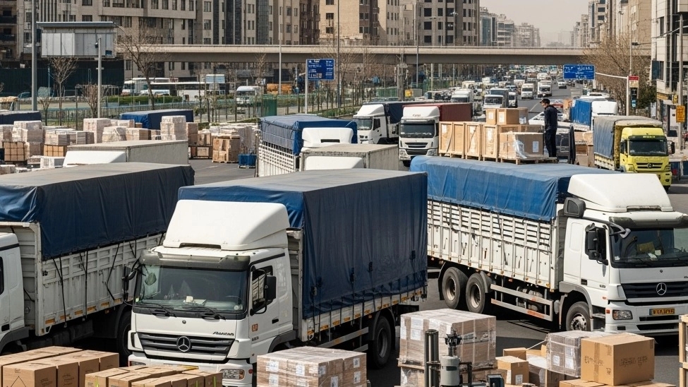 انتقال بار تجاری، صنعتی و اداری در تهران