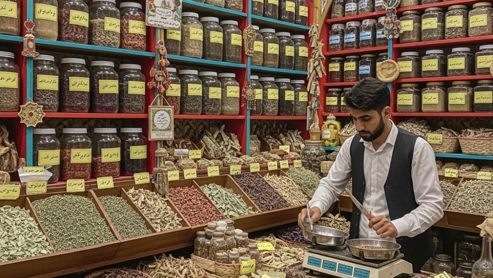 خرید انواع گیاهان دارویی اصل و دمنوش سماق از عطاری گل ختمی در کردستان