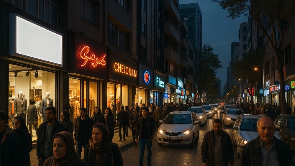 راهنمای انتخاب بهترین تابلو تبلیغاتی برای کسب‌وکارها در تهران