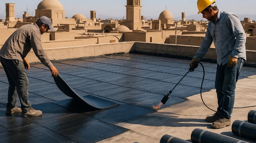 نصب و اجرای ایزوگام استاندارد توسط نمایندگی ایزوگام عدالت در یزد