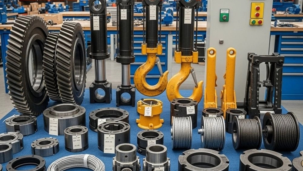 قیمت خرید قطعات یدکی جرثقیل سنگین