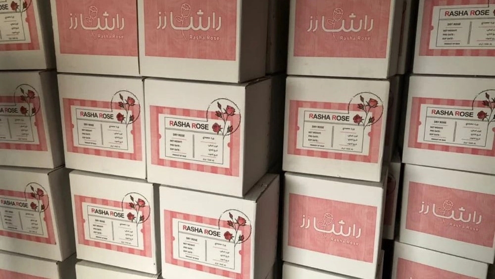 صادرات غنچه گل محمدی به عراق با قیمت مناسب