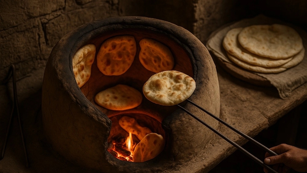 تنور گلی بدون مواد شیمیایی؛ محصولی مرغوب از کارگاه امیران کرج