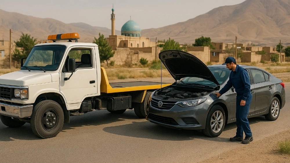 امداد خودرو در تربت حیدریه؛ خدمات سریع و مطمئن از تعمیرگاه اتومبیل مرتضی