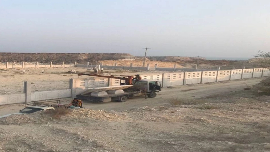 کارگاه آک بتن در بوشهر