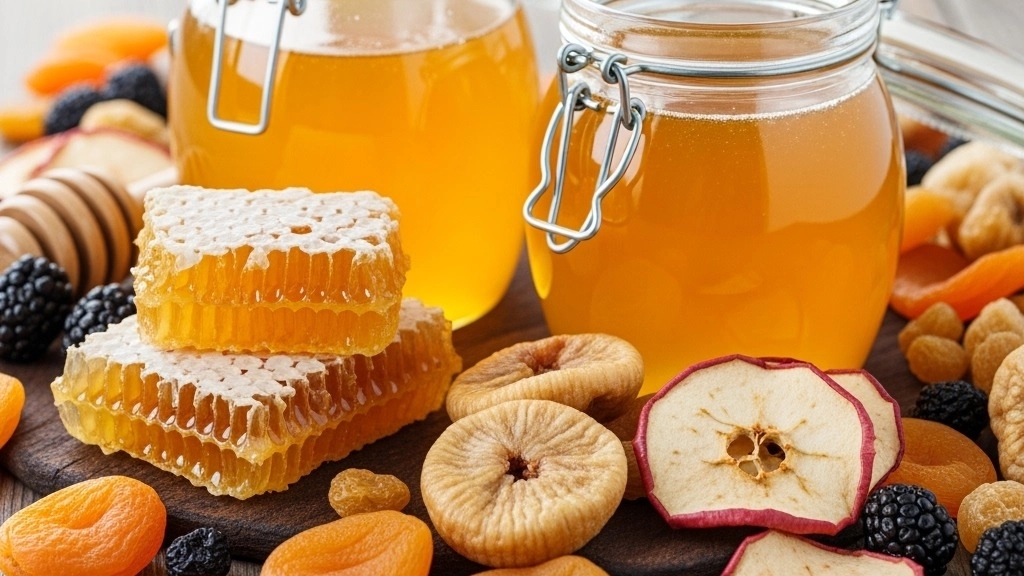فروش عسل و میوه خشک با کیفیت از فروشگاه آجیل وکیلی