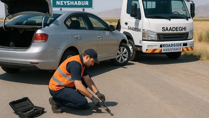 امداد خودرو نیشابور با امداد خودرو صادقی