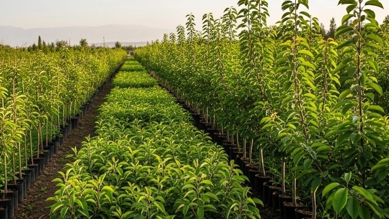 بهترین نهالستان تبریز برای خرید نهال میوه