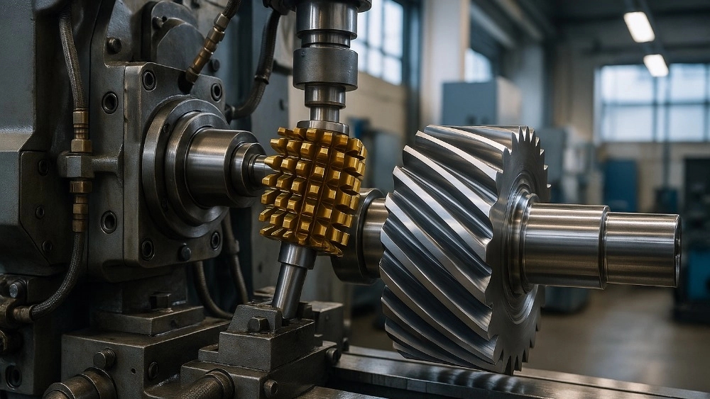 خدمات CNC دقیق برای تراشکاری چرخ‌دنده در شیراز