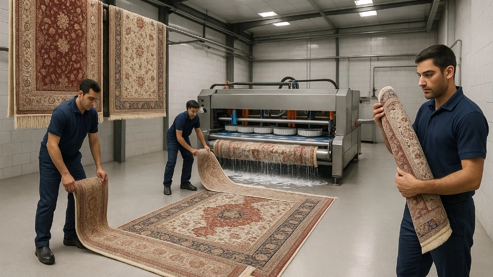 قالیشویی فوری و تضمینی در بابلسر