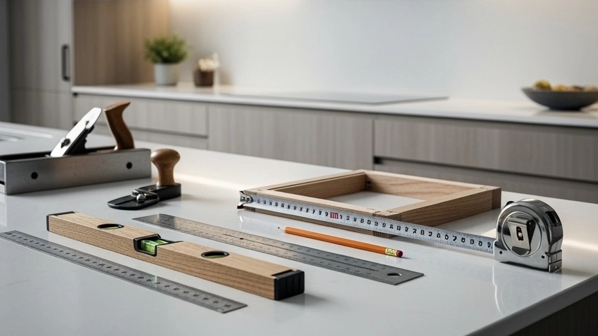 چگونه ارتفاع مناسب برای پایه کابینت آشپزخانه را انتخاب کنیم؟