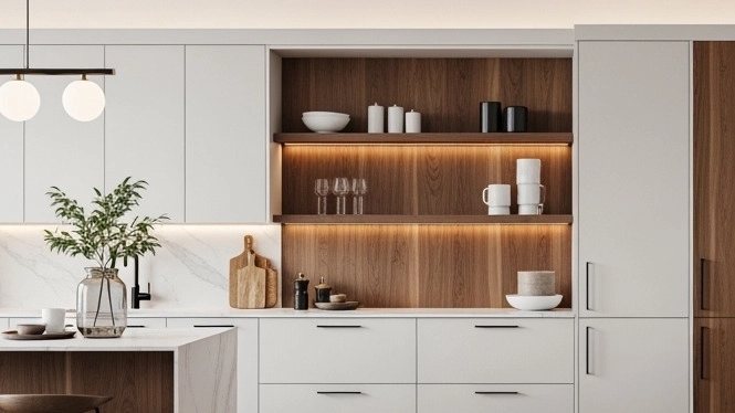 طراحی داخلی و کابینت‌سازی در همدان با دکوراسیون داخلی گردو