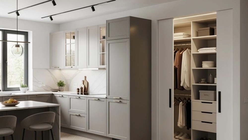 جدیدترین مدل کمد دیواری و کابینت آشپزخانه شیک