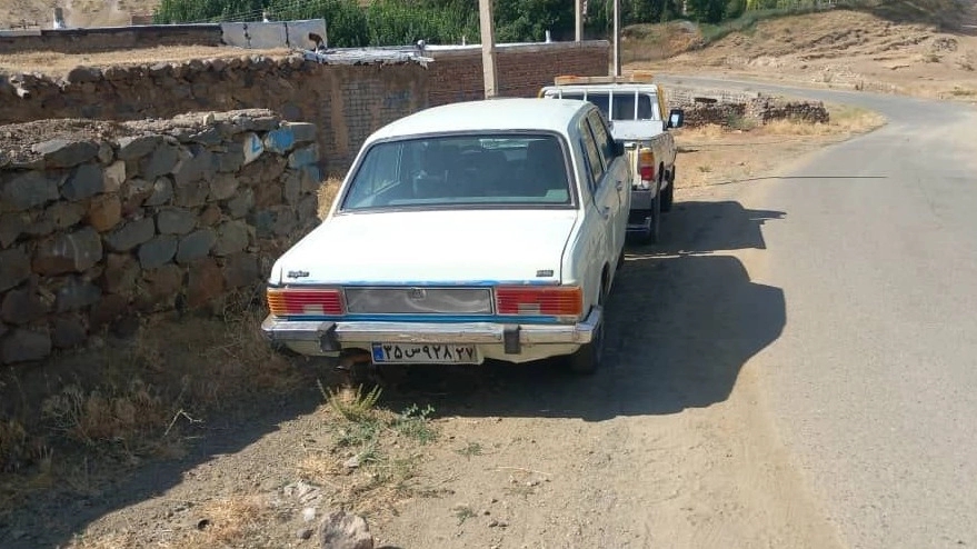 کفی خودروبر جرثقیل در محل