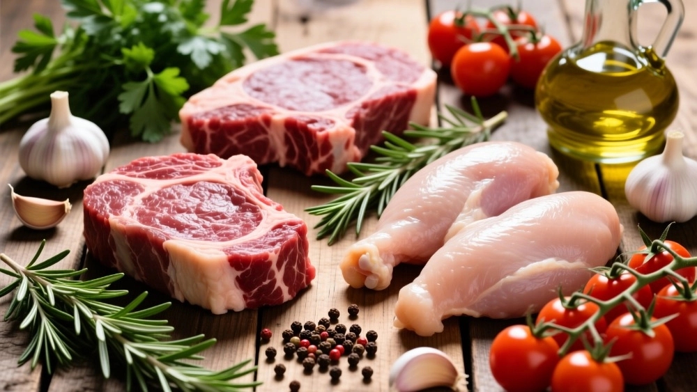 خرید گوشت و مرغ تازه در شیراز