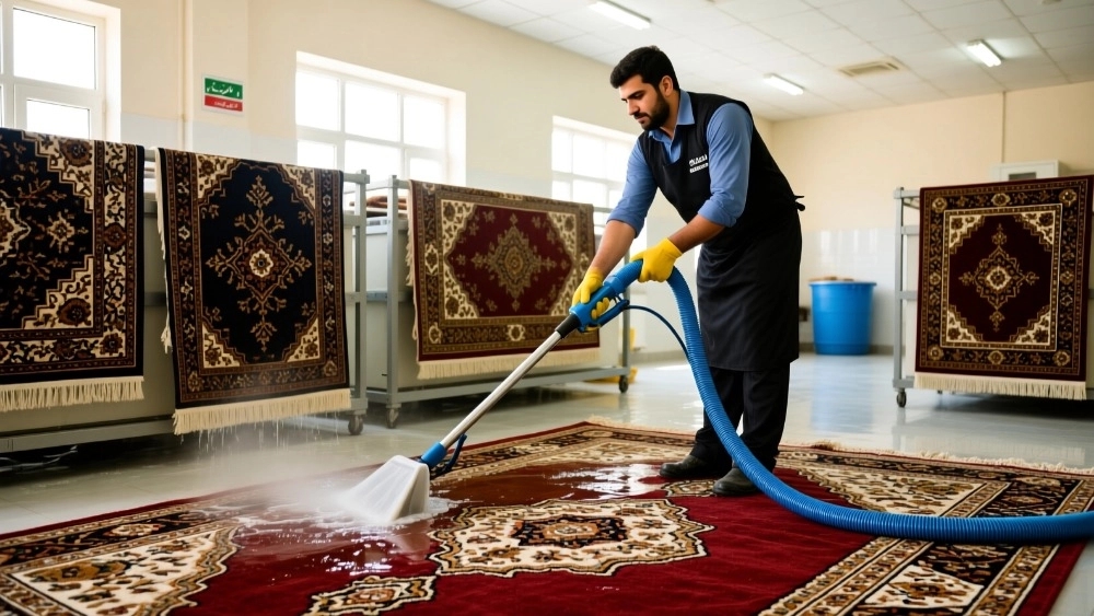 قالیشویی مهرداد در لنگرود