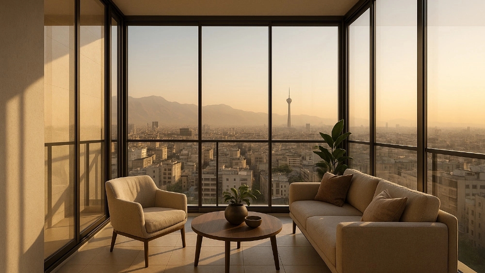 اجرای پنجره بالکن شیشهای در تهران