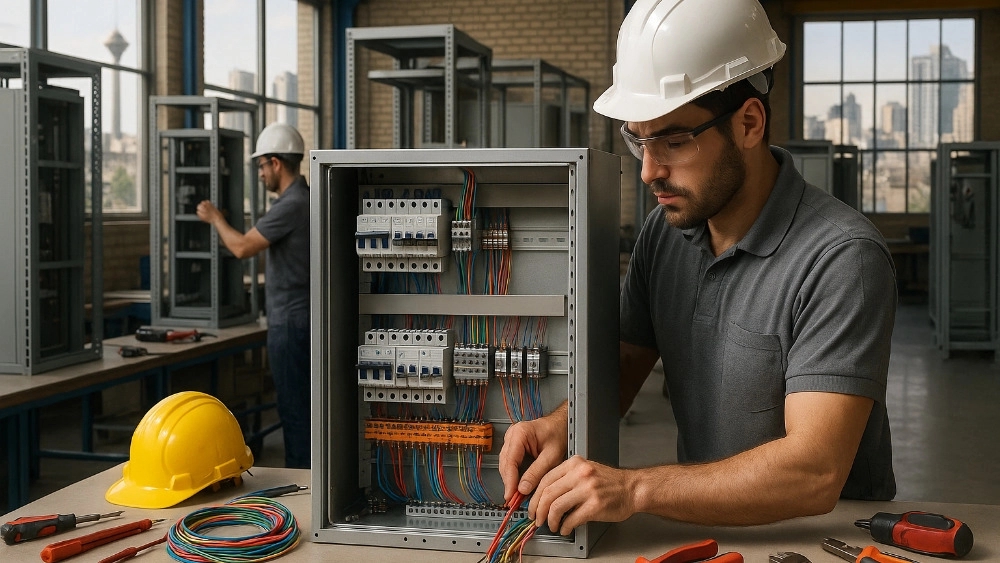 تولید تابلو برق صنعتی سفارشی در تهران
