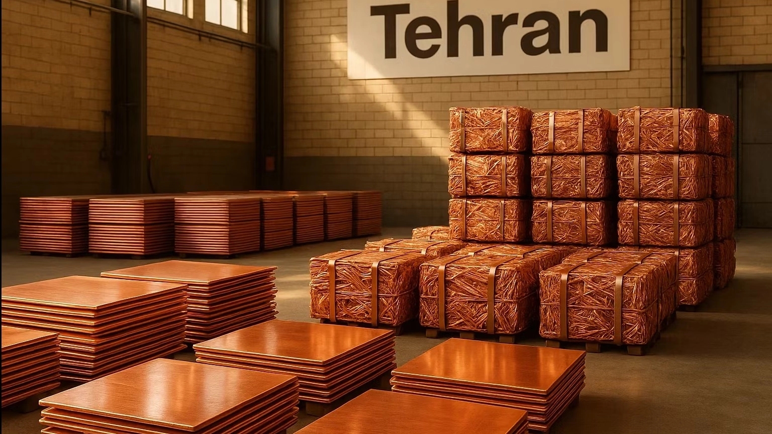 قیمت کاتد مس و ضایعات مس در تهران