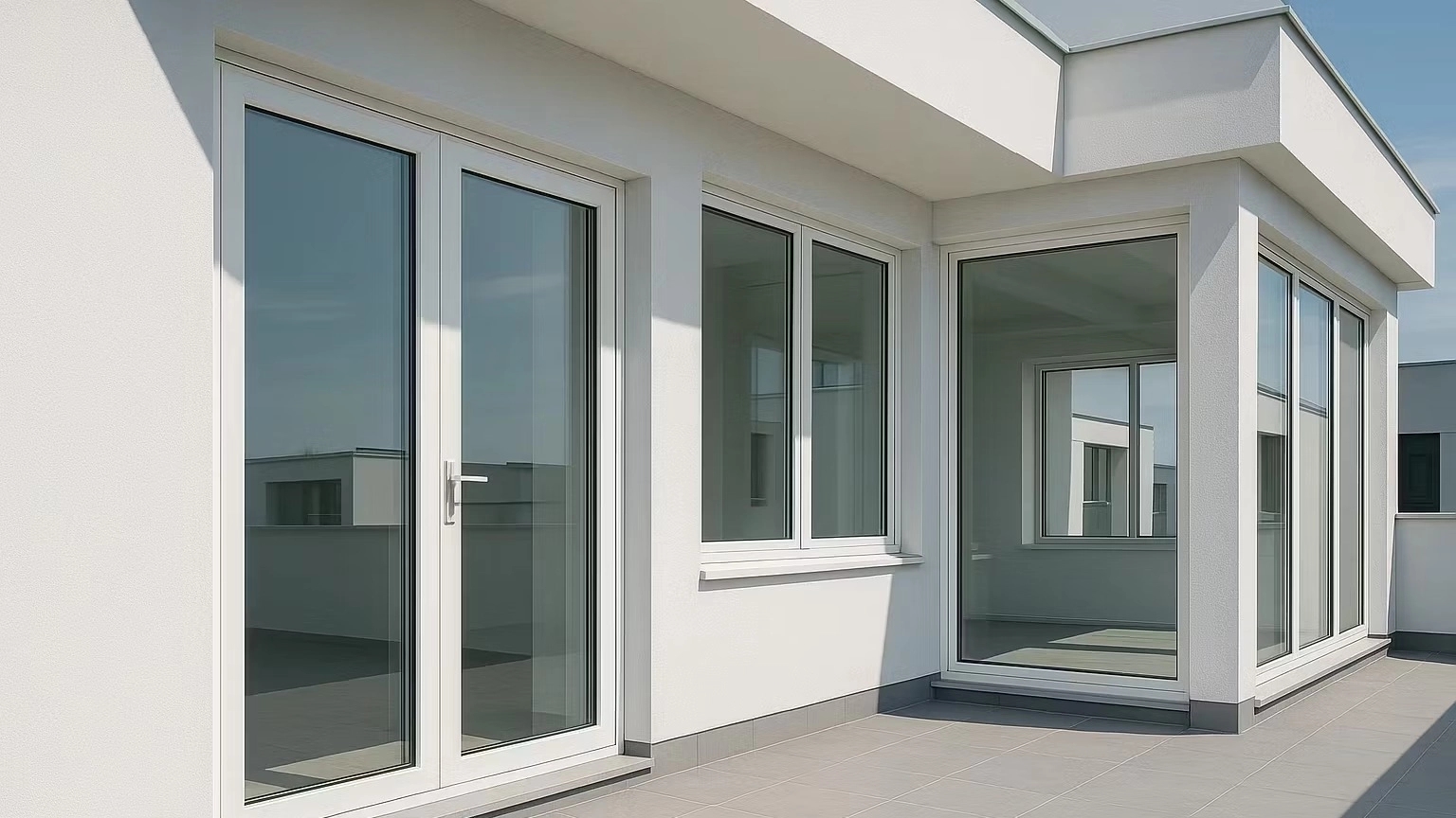 خرید درب و پنجره upvc دوجداره از کلینیک ساختمانی قصر