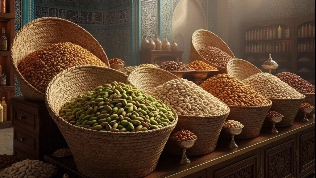 فروش عمده پسته و بادام با کیفیت ممتاز در مشهد