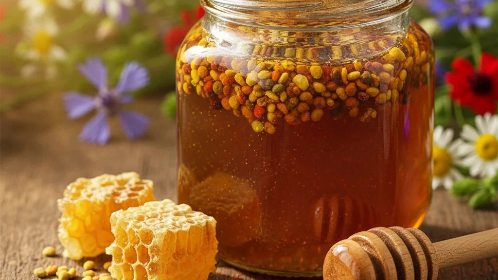 درمان‌ های طبیعی با استفاده از عسل گرده گل