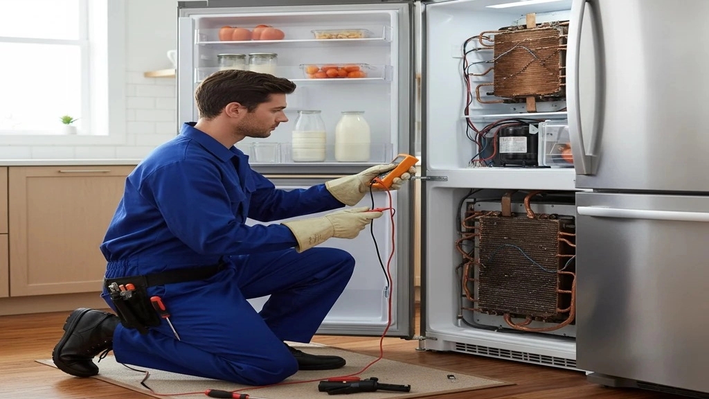 عیب یابی و تعمیر یخچال در کرج