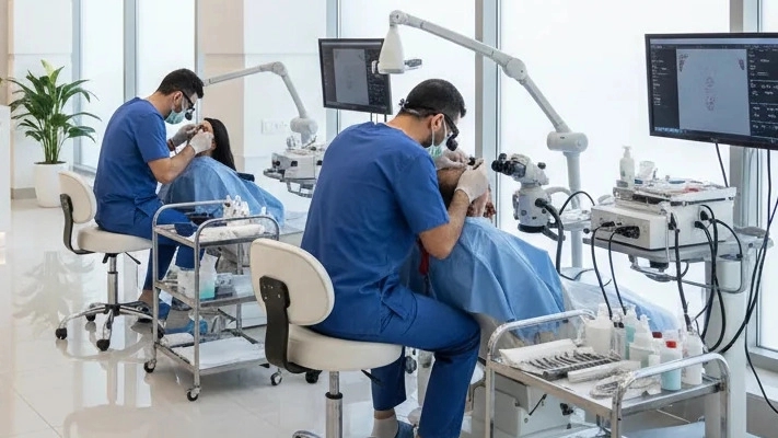کلینیک تخصصی کاشت مو و ابرو در کرمان